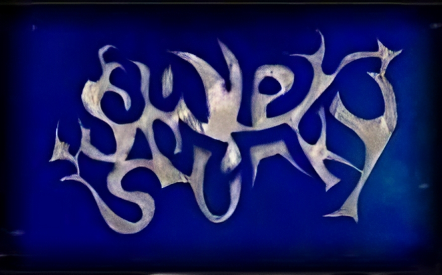 The logo for the band Shiver Slinky